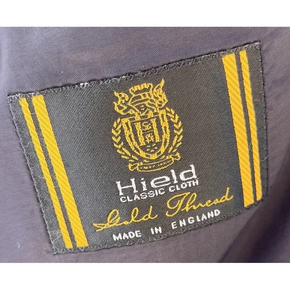 Hugo boss Hield made in‎ England Men (42) three button, navy pinstripe blazer